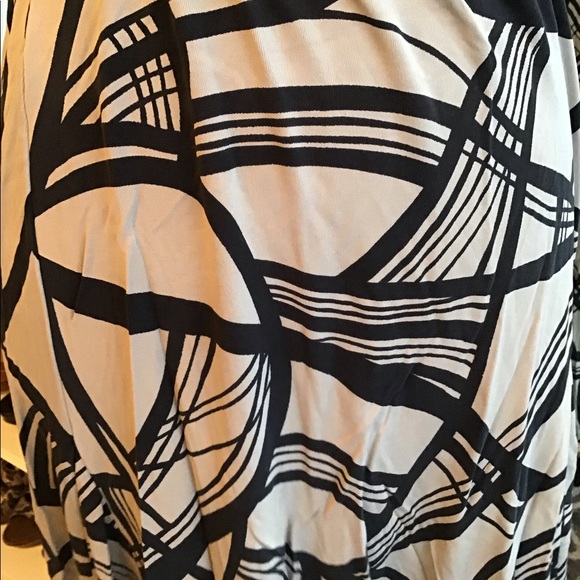 Anne Klein A-line Skirt 100% Silk Large - Picture 3 of 5